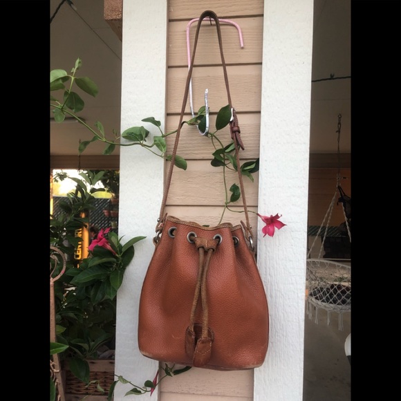 Dooney & Bourke Handbags - Vintage Dooney and Bourke brown leather bag